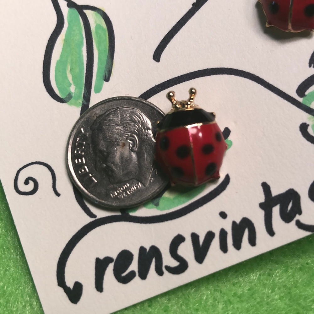 Adorable Ladybug Earrings!! - Picture 4 of 8